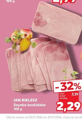 Szynka beskidzka Jan Bielesz promocja w Kaufland