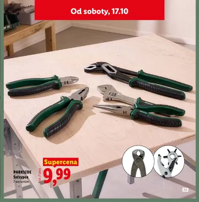 Szczypce Parkside promocja w Lidl