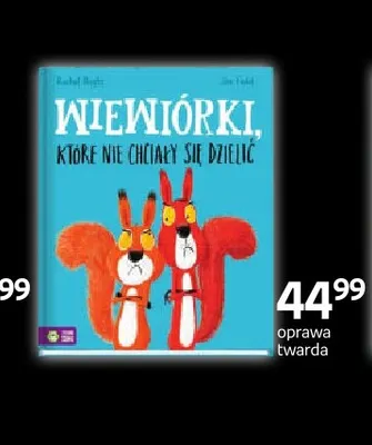 Książka Wiewiórki, które nie chciały się dzielić Zielona Sowa promocja w Empik