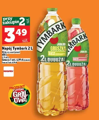 Napój Tymbark 2l promocja w TOPAZ