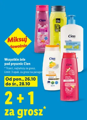 Kremowy żel pod prysznic Orange Harmony Cien promocja w Lidl