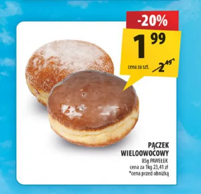 Pączek wieloowocowy Pawełek promocja w Arhelan