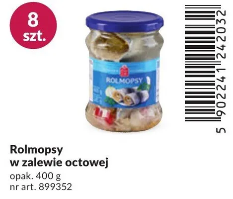 Rolmopsy w zalewie octowej promocja w Makro