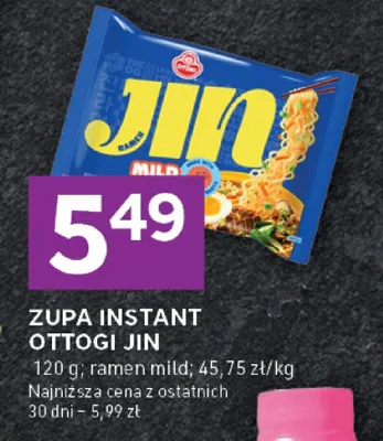 Zupa instant ramen mild promocja w Stokrotka