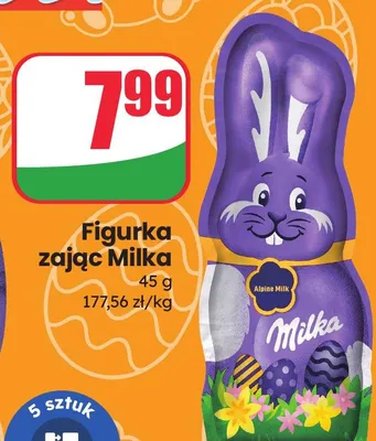 Figurka zając promocja w Dino
