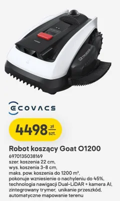 Robot koszący Goat O1200 promocja w Castorama