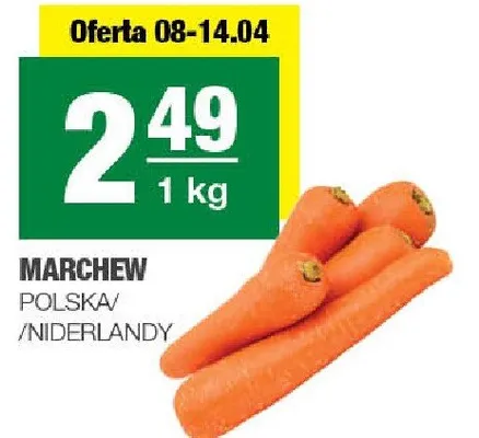 Marchew polska/niderlandy promocja w SPAR