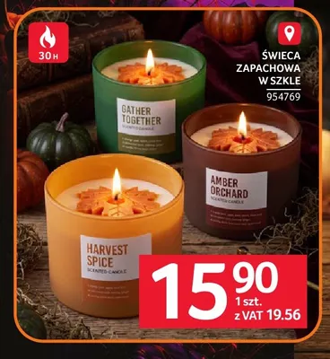 Świeca zapachowa w szkle promocja w Selgros