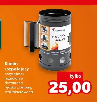 Komin rozpalający LANDMANN promocja w Kaufland