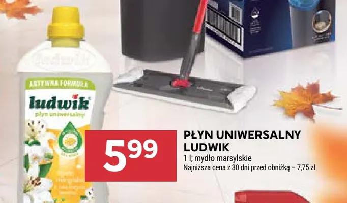 Płyn uniwersalny Ludwik mydło marsylskie promocja w Stokrotka