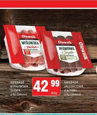 Kiełbasa Olewnik promocja w Chorten