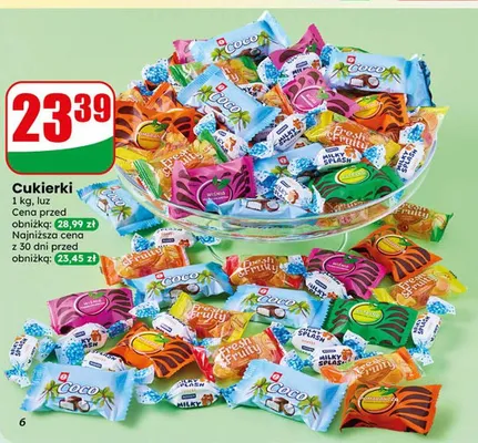 Cukierki damla promocja w Dino