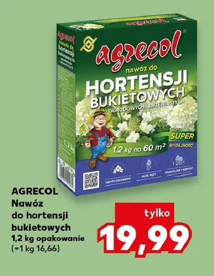 Nawóz do hortensji bukietowych Agrecol promocja w Kaufland