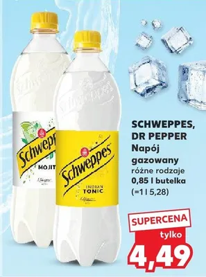 Napój gazowany Schweppes promocja w Kaufland