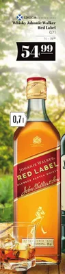 Whisky Johnnie Walker Red Label 0,7l promocja w POLOmarket