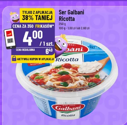 Ser Galbani Ricotta promocja w POLOmarket