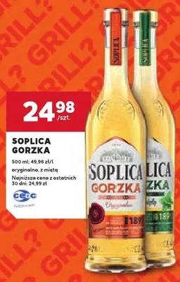 Wódka Soplica Gorzka z miętą promocja w Stokrotka