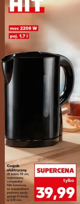 Czajnik elektryczny promocja w Kaufland