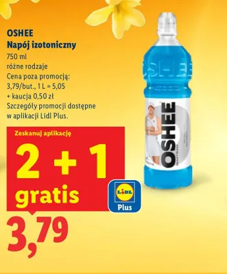 Napój izotoniczny promocja w Lidl