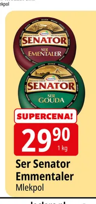 Ser Senator Gouda Mlekpol promocja w Leclerc