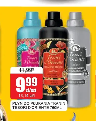 Płyn do płukania tkanin Tesori d'Oriente promocja w Bingo