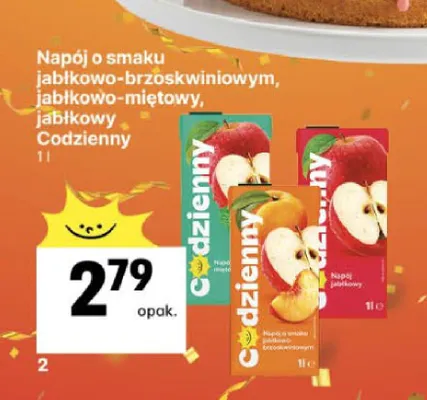 Napój jabłkowy Codzienny promocja w Delikatesy Centrum