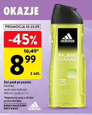 Żel pod prysznic zimowy poncz promocja w Intermarche