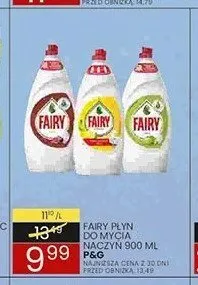 Płyn do mycia naczyń Fairy Sensitive promocja w Wafelek