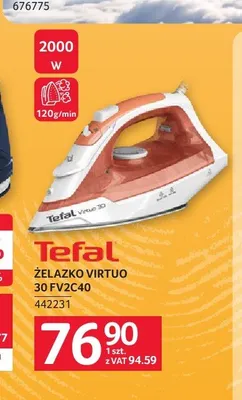 Żelazko Tefal Virtuo promocja w Selgros