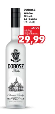 Wódka Dobosz promocja w Kaufland