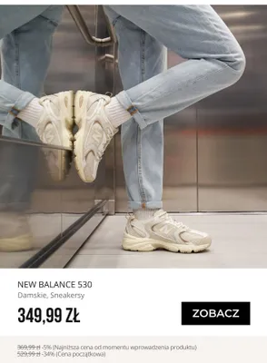 Buty damskie sneakersy New Balance 530 promocja w Sizeer