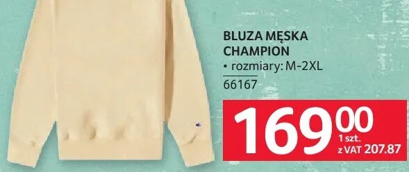 Bluza męska Champion promocja w Selgros