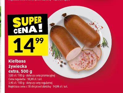 Kiełbasa żywiecka extra promocja w Twój Market