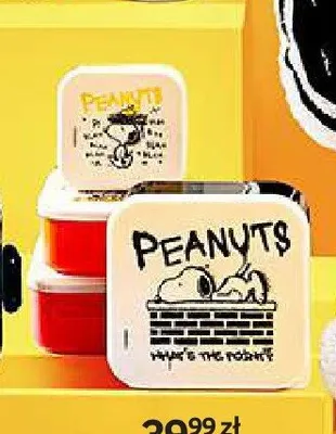 Zestaw lunchboxów Snoopy promocja w Empik