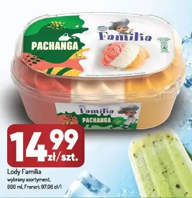 Lody Familia Pachanga promocja w Avita
