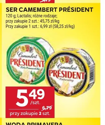 Ser camembert Président promocja w Stokrotka