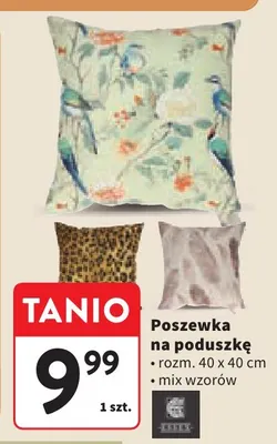 Poszewka na poduszkę 40x40 cm promocja w Intermarche