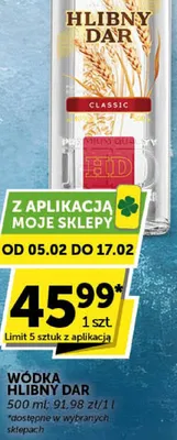 Wódka Hlibny Dar promocja w ABC