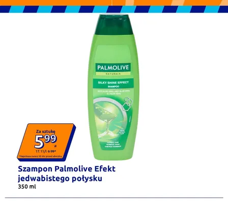 Szampon Palmolive Efekt jedwabistego połysku promocja w Action