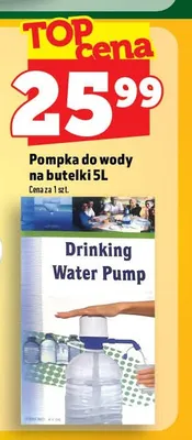 Pompka do wody na butelki 5 l promocja w TOPAZ