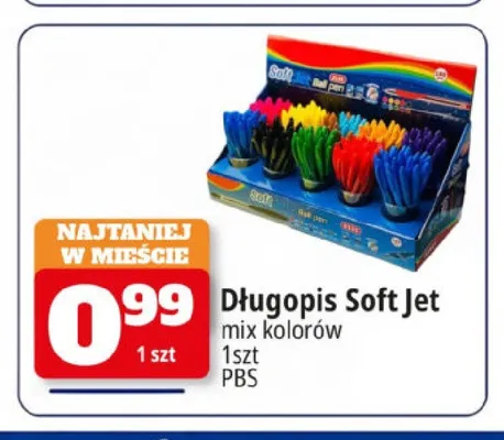 Długopis Soft Jet PBS promocja w Leclerc
