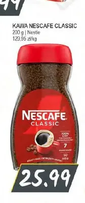 Kawa rozpuszczalna Nescafe Classic promocja w Słoneczko