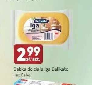 Gąbka do ciała Iga Delikato promocja w Avita