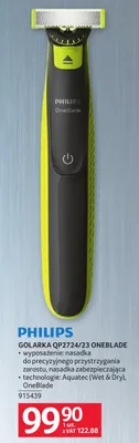 Golarka QP2724/23 OneBlade Philips 915439 promocja w Selgros