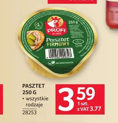 Pasztet Profi promocja w Selgros