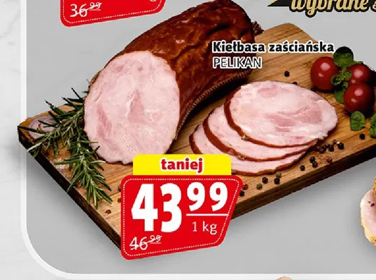 Kiełbasa zaściańska Pelikan promocja w Prim Market