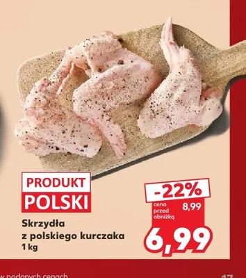 Skrzydła z polskiego kurczaka promocja w Kaufland