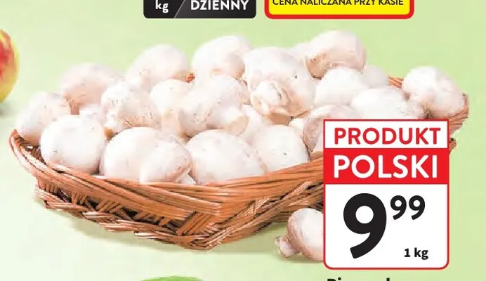Pieczarki promocja w Intermarche