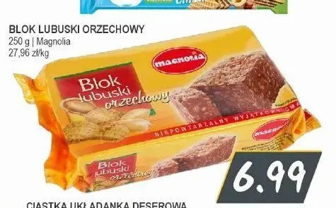 Blok Lubuski orzechowy promocja w Słoneczko
