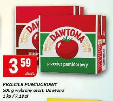 Przecier pomidorowy promocja w Chorten
